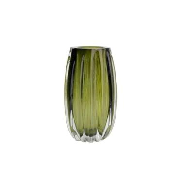 Imagem de VASO DECOR MURANO 14X11X27 CM VERDE ESMERALDA