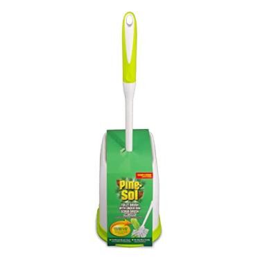Imagem de Escova de limpeza Pine-Sol, com suporte, branco/verde