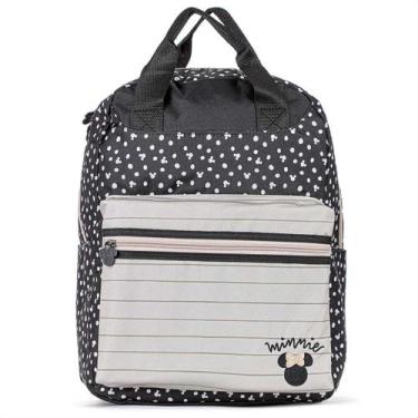 Imagem de MOCHILA DE COSTA MINNIE JUVENIL MINNIE T03 XERYUS 19L Preta, M, Preto