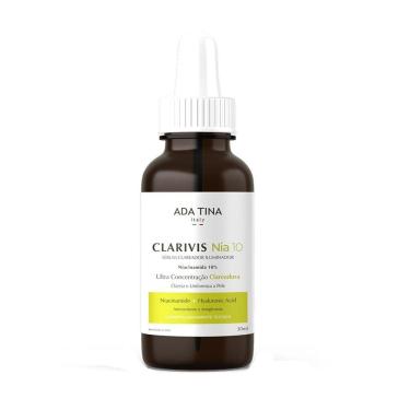 Imagem de Sérum Clareador e Iluminador Ada Tina Clarivis Nia 10 30ml-Unissex