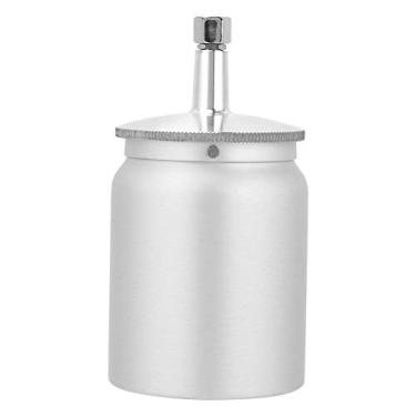Imagem de Copo de tinta spray para serviço pesado ferramenta pneumática gravidade tanque superior/sucção sob o tanque para pistola de pintura KOPO W-71 (400 ml-sucção sob o tanque)