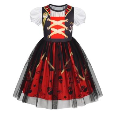 Imagem de WonderBabe Girls Dress Sea Adventurer Costume Birthday Party Dress Halloween Cosplay Outfits size 6-7