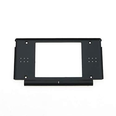 Imagem de Moldura de tela LCD superior de plástico preto para Nintendo DS Lite NDSL Console de substituição Expositor de tela invólucro