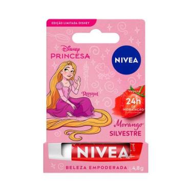 Imagem de Hidratante Labial Nivea Disney Princesa Rapunzel Morango Silvestre