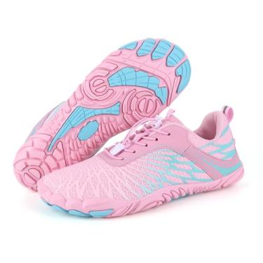 Imagem de Hi-Y2Kgirls Tênis de caminhada descalço feminino masculino antiderrapante saudável sapatos descalços femininos respiráveis moda trilha rnning tênis feminino masculino bico largo zero drop sapato, A1