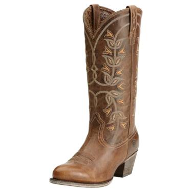 Imagem de Ariat Desert Holly Western Botas – Bota feminina de couro envelhecido, Pérola, 7.5