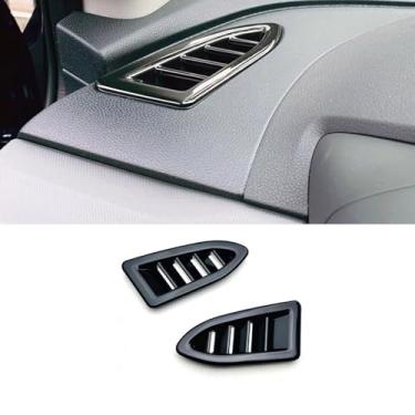 Imagem de TENWIND Tampa de ventilação de ar condicionado do painel do carro compatível com acessórios Subaru Crosstrek 2024-2025+ (preto brilhante)