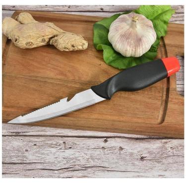 Imagem de Faca Flutuante Cozinha Churrasco Pesca Esporte Camping 25Cm