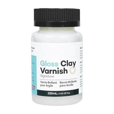 Imagem de Verniz de Argila - Revestimento para Argila de Secagem ao Ar 120ml,Ferramenta para Pintura a Óleo, Cerâmica e Prevenção de Rachaduras - para Escolas, Estúdios, Casa, Hobby e