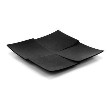 Imagem de Prato Quadrado Para Porções 23 CM Melamina Profissional - Houseware