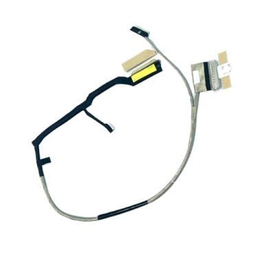 Imagem de Zahara Tela LCD FHD de 40 pinos para exibição de vídeo Flex para DELL Alienware M17 R5 HDQ75 0X43VM DC02C00XY00