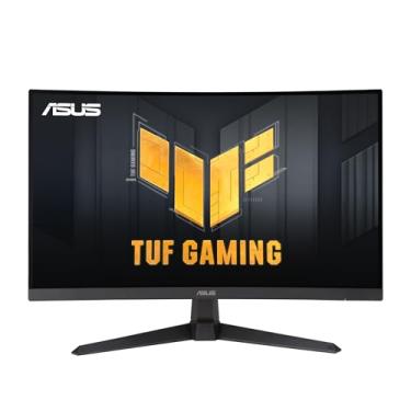 Imagem de ASUS Monitor de jogos TUF Gaming 68.6 cm 1440P curvado HDR (VG27WQ3B) - QHD (2560 x 1440), 180Hz, 0,5ms, desfoque de movimento extremamente baixo, FreeSync, 90% DCI-P3, DisplayWidget, garantia de 3