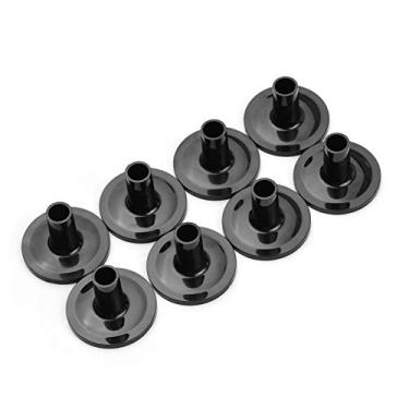 Imagem de LiebeWH 8pcs 8mm Cymbal Sleeves Drum Substituição Altura Adequada Posição Plástico para Bateria Instrumentos Musicais Acessório Preto