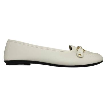 Imagem de Sapatilha Feminina Moleca Bico Quadrado Dourado 5726.136