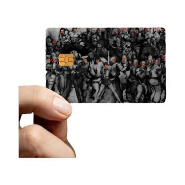 Imagem de Filme Adesivo De Poker Street Fighter À Prova d'Água Para Cartões De C