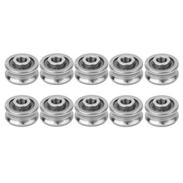 Imagem de Rolamento Guia de Trilha SG15 Com Sulco Em U, Rolamento 5x17x8mm - Alta Durabilidade, Resistente a - para Máquina de Bordar Computadorizada (Bola de linha única)