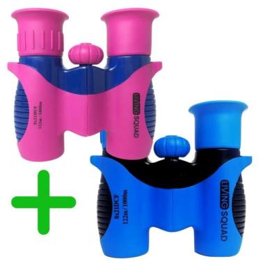 Imagem de Binóculos Living Squad Rosa e Azul para Crianças