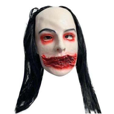 Imagem de Máscara Halloween Horror Haunted House Bloody Latex Headdress - HUOGUO