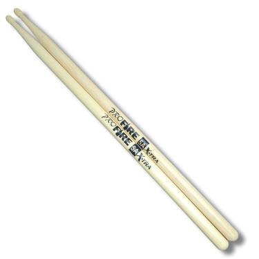 Imagem de Baqueta 5A Pro Fire Xtra Longa Ponta Madeira Par By Spanking