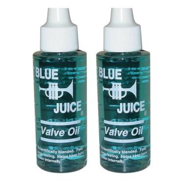 Imagem de Óleo de válvula de trompete Blue Juice 60 ml, pacote com 2
