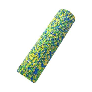 Imagem de UGPLM Rolo de espuma redondo para exercícios, rolos de espuma para treinamento de costas, coluna de ioga multiuso de alta densidade, para alongamento de