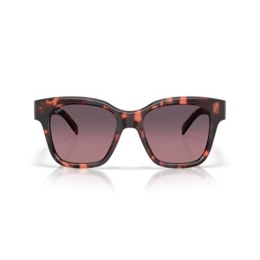 Imagem de Óculos de sol Costa Woman armação preta, lentes gradientes rosa, 54 mm, Tartaruga Pôr do Sol, XG