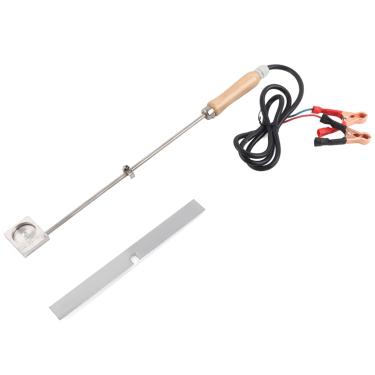 Imagem de Aquecedor Elétrico Fumigador de Colméia de Vaporizador, Tratamento de Varroa, Evaporador de Aquecimento para Apicultura, Aço Inoxidável, 48,5 Cm