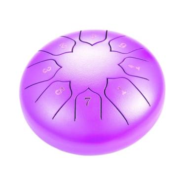 Imagem de menolana Tambor de língua de aço com martelo de madeira, livro de música, instrumento de percussão profissional leve para crianças, presentes para concertos de, Tolet