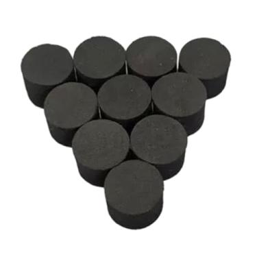 Imagem de Esquirla 10 peças de gatilho de bateria eletrônica de 20 mm de altura, esponjas para exercícios de bateria com adesivo, 19x20mm