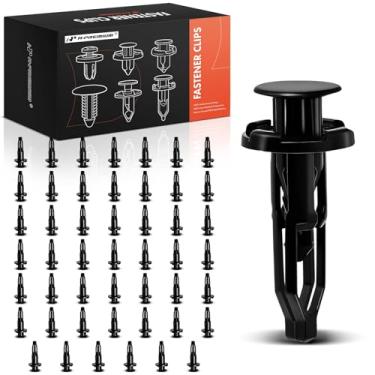 Imagem de A-Premium 50 PCS Clipes de capa de para-choque de nylon para grade de prendedor de carro clipes de pino compatíveis com Toyota Corolla 2013-2014 Yaris 2006-2009 Celica 1999-2005 Echo 2002 Lexus RX350