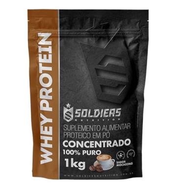 Imagem de Whey Protein Concentrado 1Kg - Mocaccino - 100% Puro Importado - Soldiers Nutrition