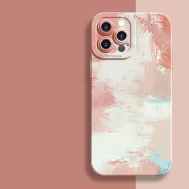 Imagem de MVVKKY Capa de silicone macio com pintura em aquarela para Poco X4 Pro 5G (para Poco X4 Pro 5G/3)