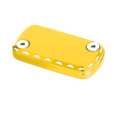 Imagem de Tampa do reservatório de fluido de freio dianteiro Monkey compatível com Monkey 125 CT125 Trail 125 DAX ST125 Acessórios de motocicleta Tampa do tanque de óleo do freio dianteiro (dourada)