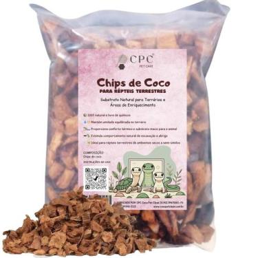 Imagem de Chips de Coco Para Répteis Terrestres CPC Pet Care - CPC Casa Pet Clea