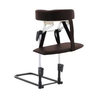 Imagem de Kokiya Kit de massagem com apoio de braço para mesa de massagem, travesseiro portátil para rosto para baixo, apoio de cabeça ajustável, CafÉ