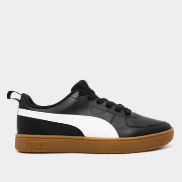 Imagem de Tênis Puma Rickie Feminino, Preto, Marrom, 39