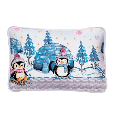 Imagem de Fronha Avulsa Malha Algodão Vivaldi Pinguins Sul Brasil