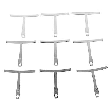 Imagem de Mingzhe Medidor de Raio de Guitarra, Régua de Medição de Aço Inoxidável, Ferramenta Luthier para Guitarristas