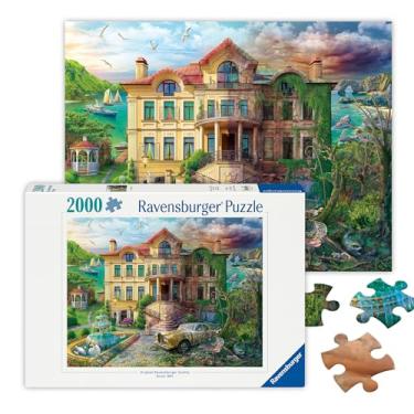 Imagem de Ravensburger Cove Manor Echoes 2000 Piece Jigsaw Puzzle for Adults - 17464 - Every Piece is Unique, Softclick Technology Means Pieces Fit Together Perfectly, Multicolor, 38.5 x 29.5 inches