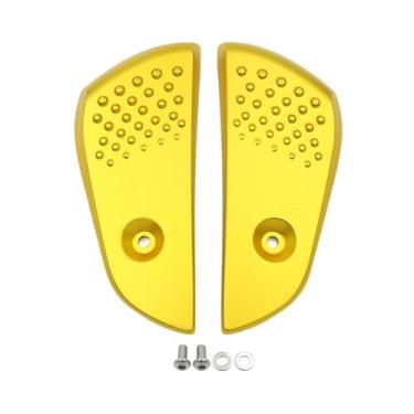 Imagem de Colaxi Pedais de motocicleta, apoios para os pés, substituição, reparo, suprimentos modernos de liga de alumínio leve, degraus atualizados para Sprint 150, Ouro