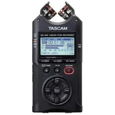Imagem de Gravador Áudio Digital Portátil Tascam Dr-40X