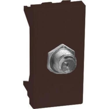 Imagem de Modulo Coaxial Antena Brg11801-1Ch - Recta Chocolate Gloss