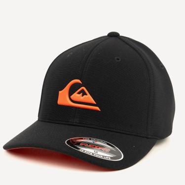 Imagem de Boné Quiksilver Aba Curva Orange Logo SM26 Preto