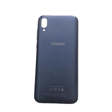 Imagem de SHOWGOOD para Doogee X90 MT6580A Capa traseira de bateria de celular peças de reposição para Doogee X90 capa traseira (azul)