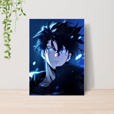 Imagem de Genérico, Quadro Solo Leveling Anime A4 | Placa MDF 16