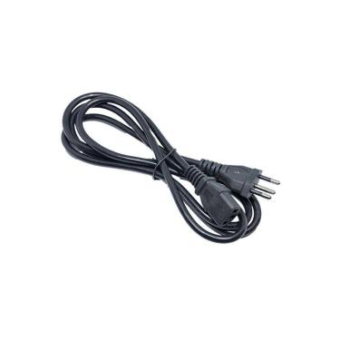 Imagem de Cabo De Força Energia Tripolar Pc-impressora-monitor 110-220v