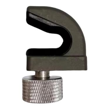 Imagem de Vaveren Grampo fixo para raquete de badminton, grampo em U, aço inoxidável, montagem simples para máquina de encordoamento, clipe de armazenamento de raquete