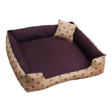 Imagem de Cama De Cachorros Caminha Pet Medios Tamanho G 70x70 Cm - Gv Enxovais,