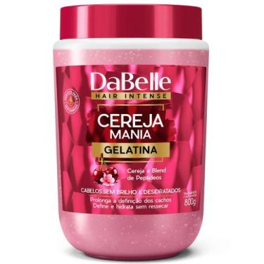 Imagem de Dabelle Gelatina Finalizadora Cereja Mania 800g