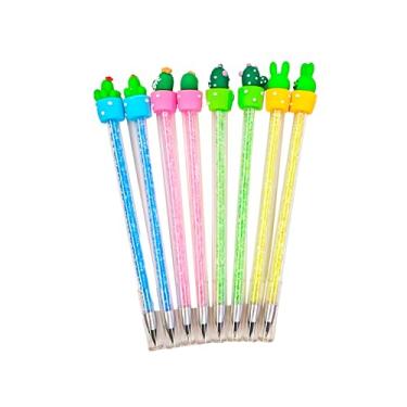 Imagem de Lapis Eternal Glitter Divertido Cactos, pct c/ 12 und, VMP, 0-246.68.601